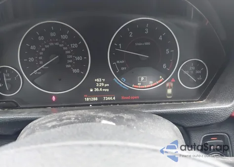 2014 BMW 328D z USA, uszkodzony, nr VIN WBA3D3C52EK155040